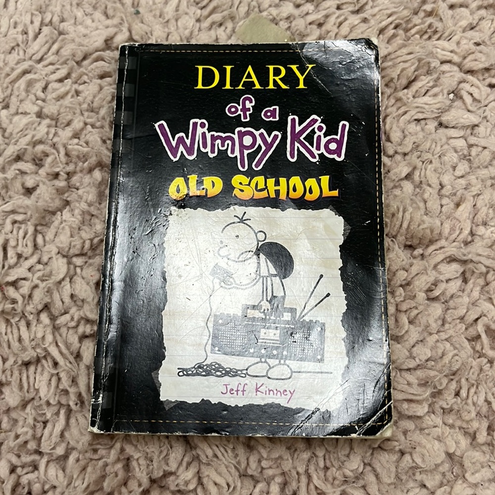 diary of a wimpy kid book